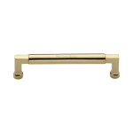 M Marcus Heritage Brass Bauhaus Design Cabinet Handle 160mm Centre to Centre